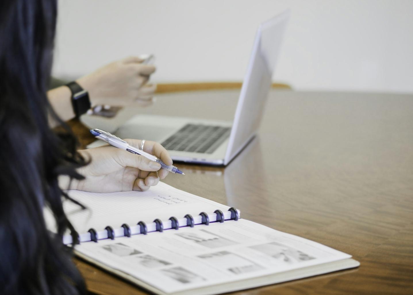 Cybersecurity professional working on cloud security in a modern office environment
